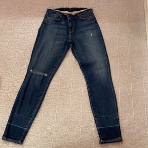 J Brand, size 26, dark wash skinny jeans